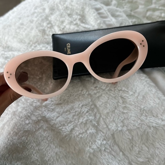 CELINE EYEWEAR Bold Story cat-eye acetate sunglasses - Picture 9 of 9